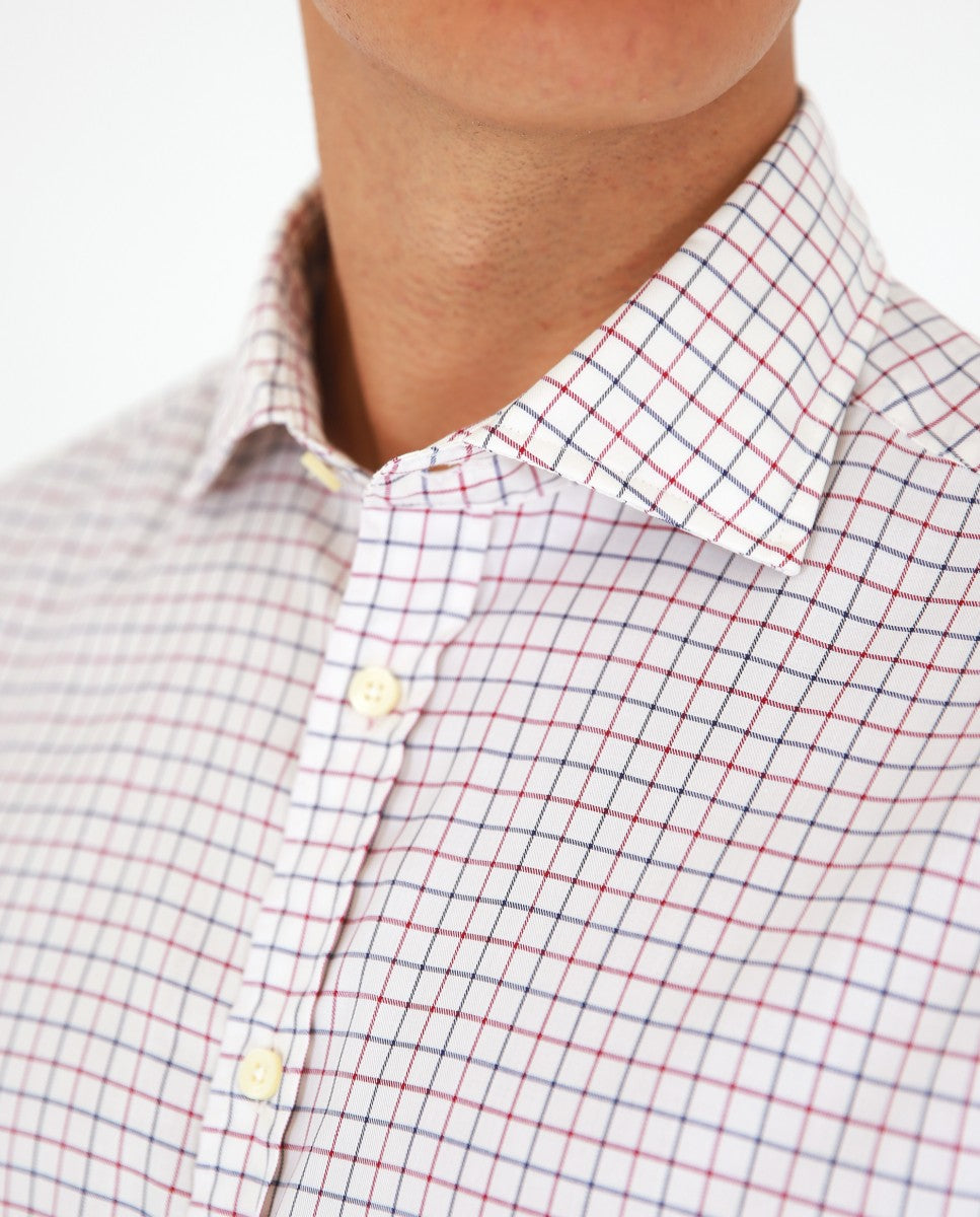 Camisa Casual 100% Algodón en Beige Claro