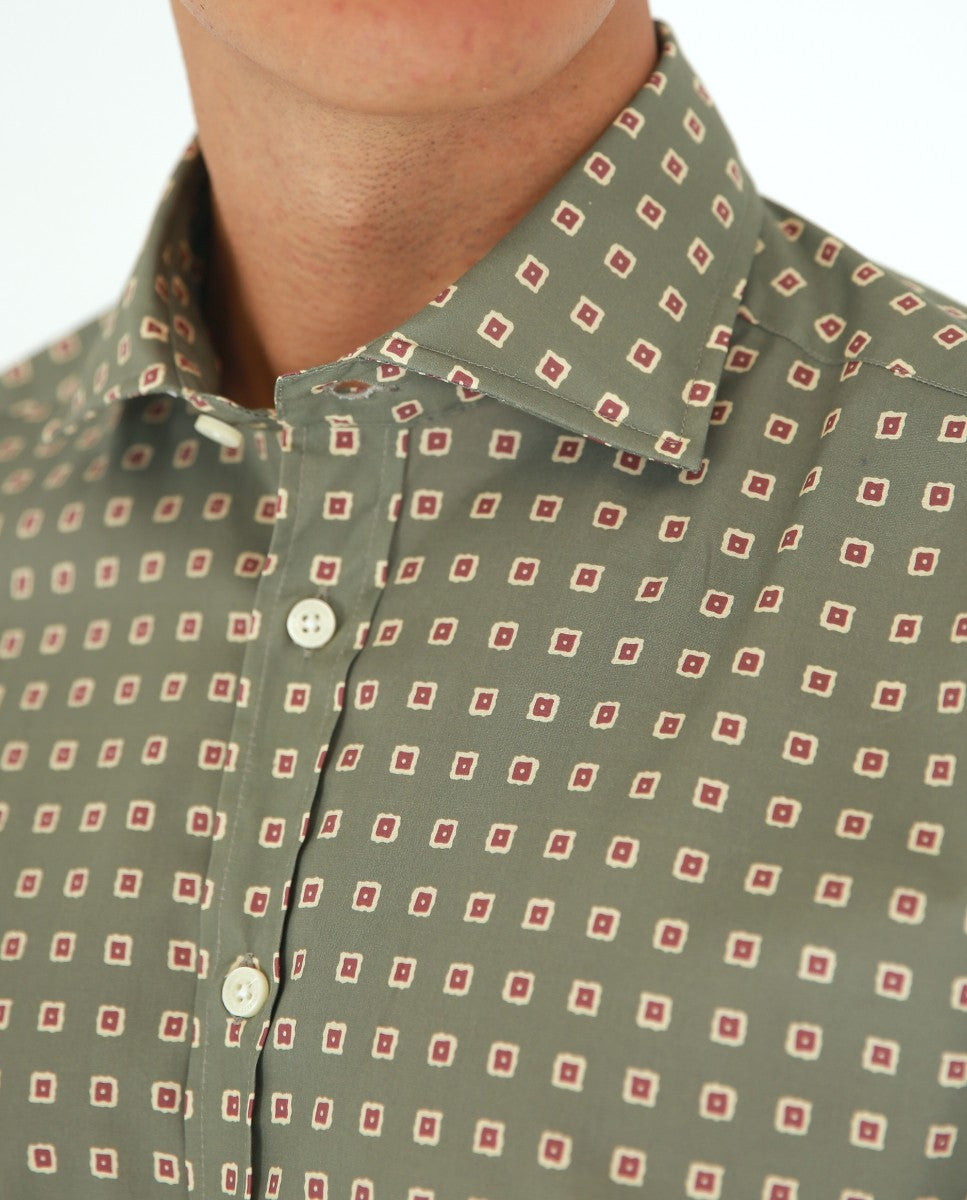 Dry Green Casual Shirt