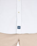 Camisa Casual 100% Algodão em Azul Claro