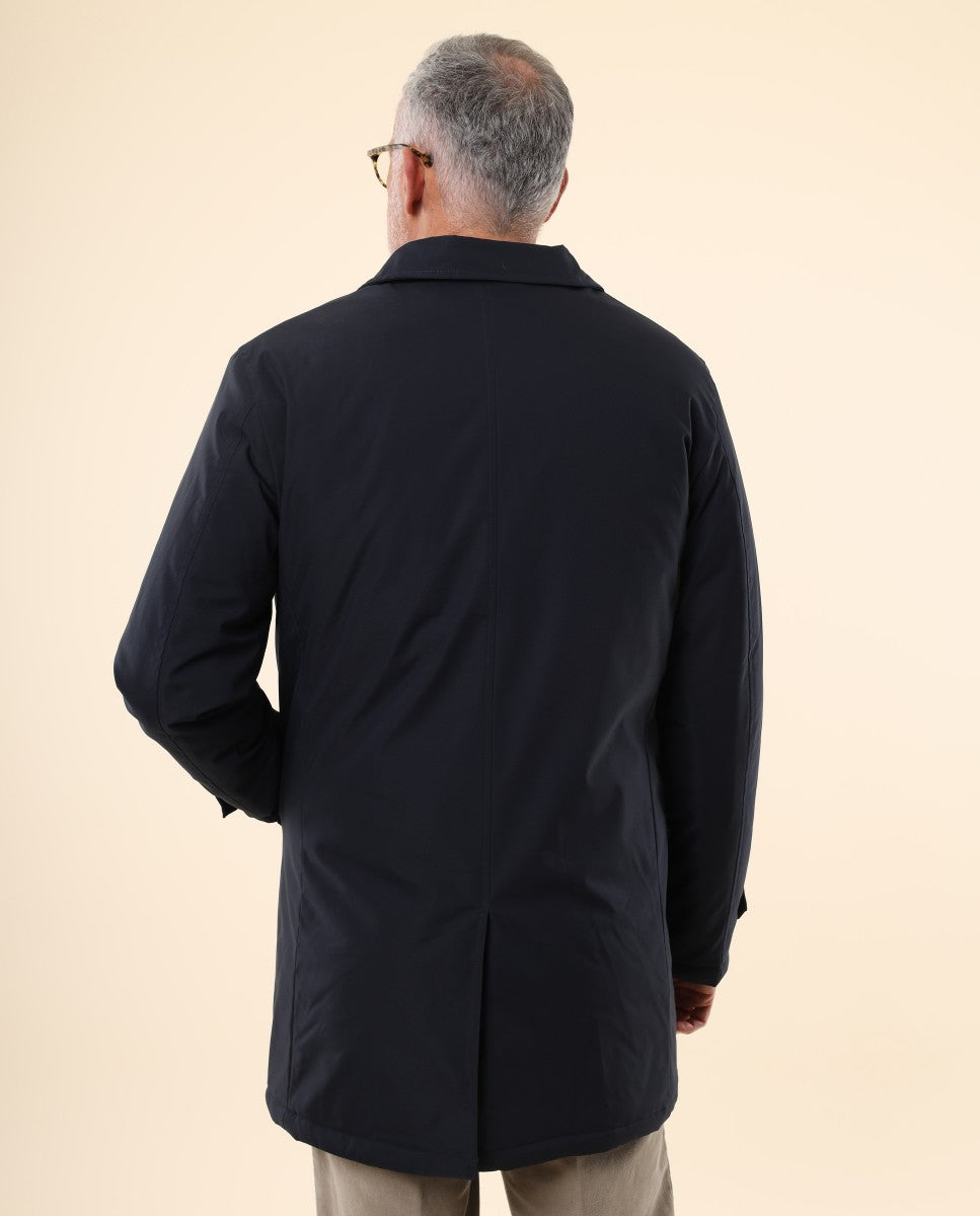 Dark Blue Jacket 100% Poliester