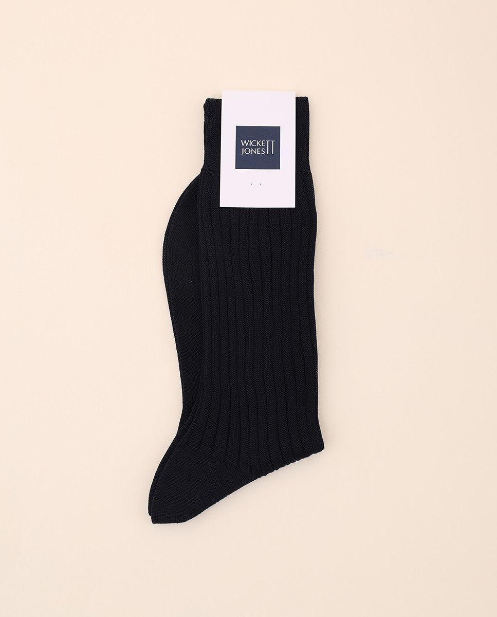 Dark Blue Socks 100% Cotton