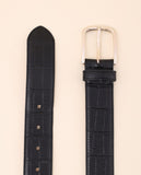 Black Casual Belt 100% Leather