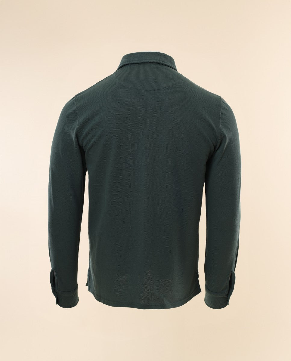 Green Casual Shirt 100% Cotton