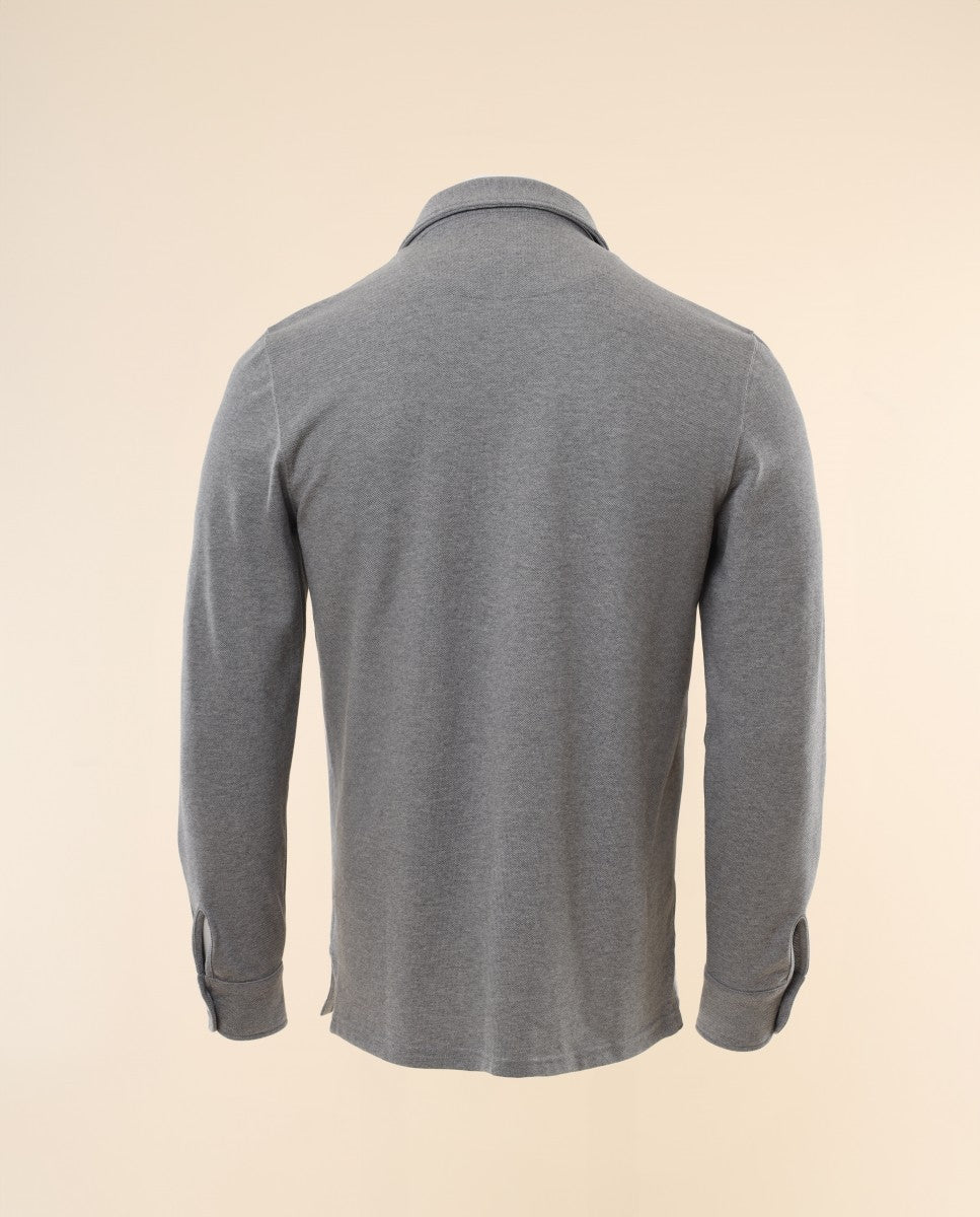 Grey Casual Shirt 100% Cotton