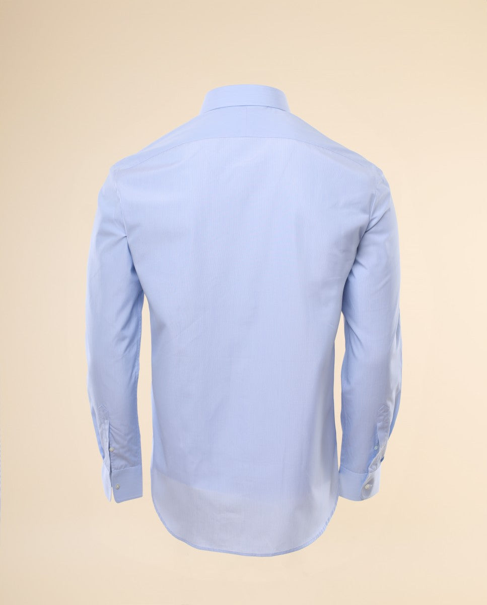 Light Blue Classic Shirt 100% Cotton