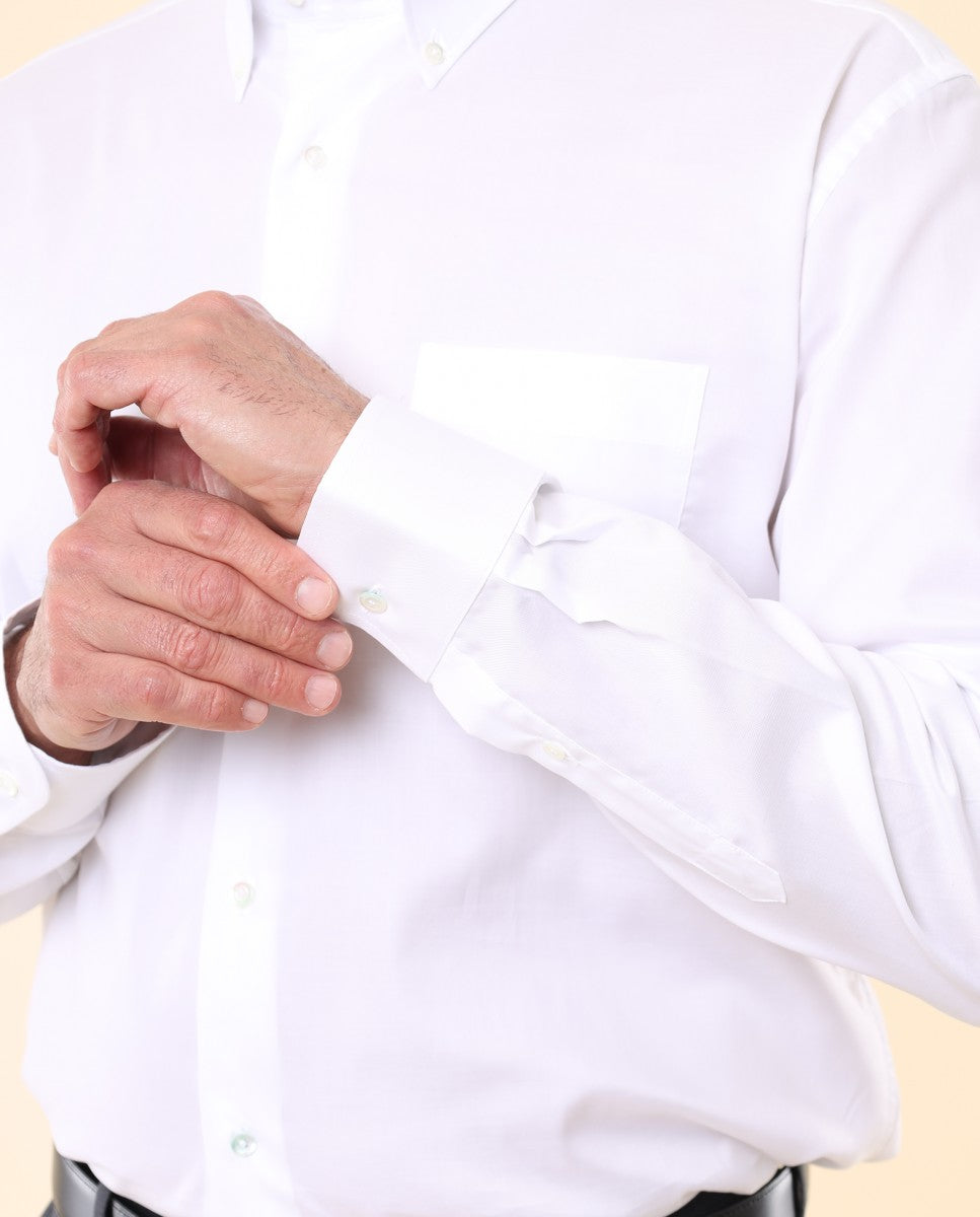 White Classic Shirt 100% Cotton
