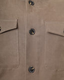 Camisa Casual em Caqui