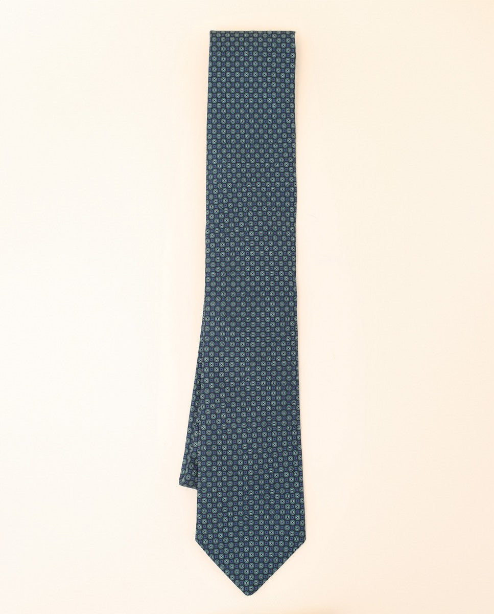 Gravata 100% Seda em Verde