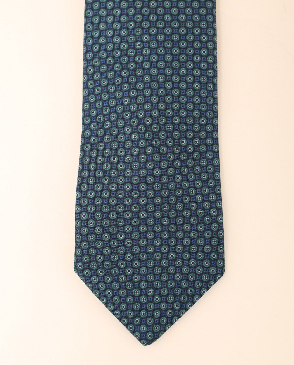 Gravata 100% Seda em Verde