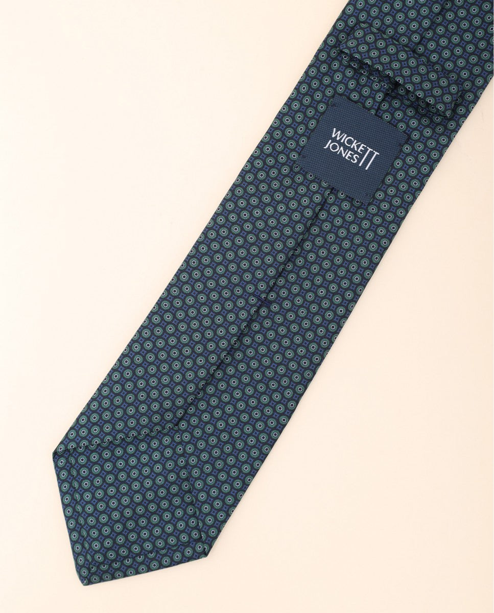 Gravata 100% Seda em Verde