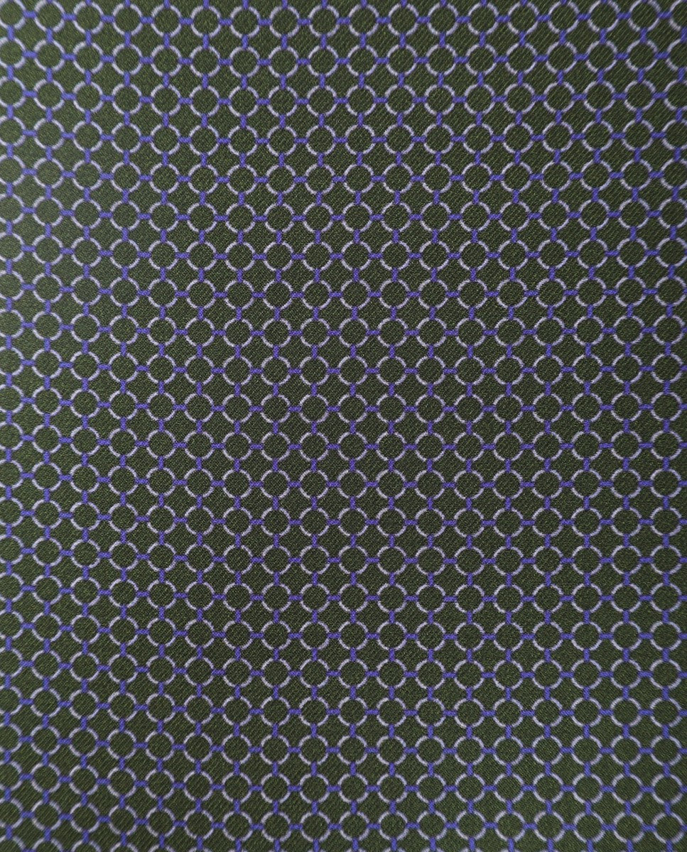 Lenço de Bolso 100% Seda em Verde