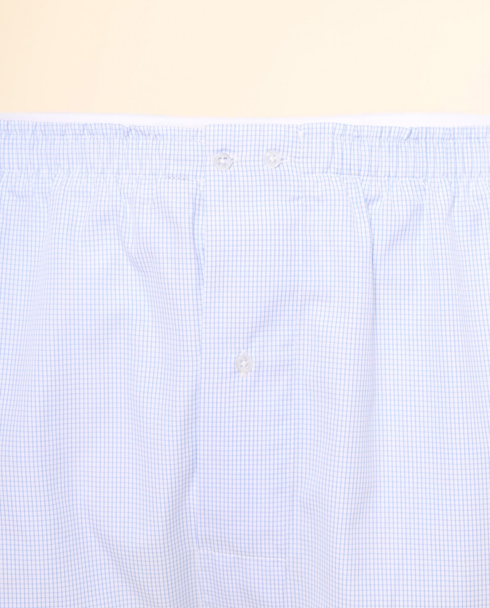 Boxer 100% Algodão em Azul Claro