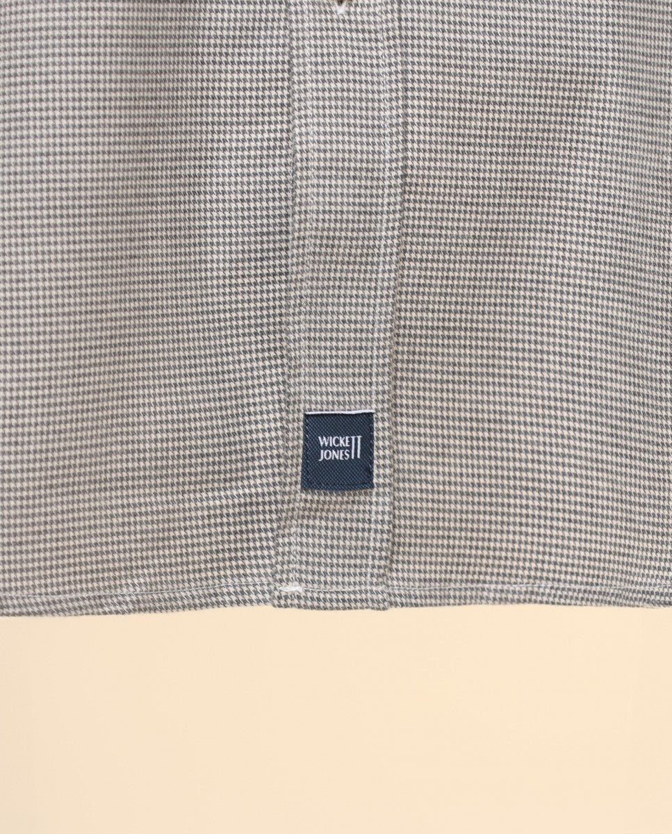 Camisa Casual 100% Algodão em Verde Escuro