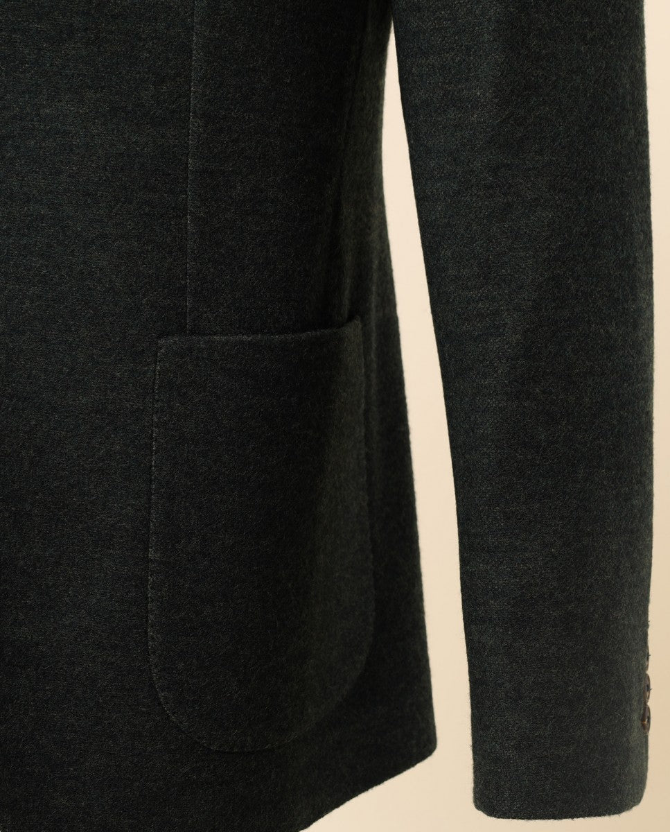 Casaco Sport em Verde Escuro