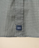 Camisa Casual 100% Algodão em Verde Seco