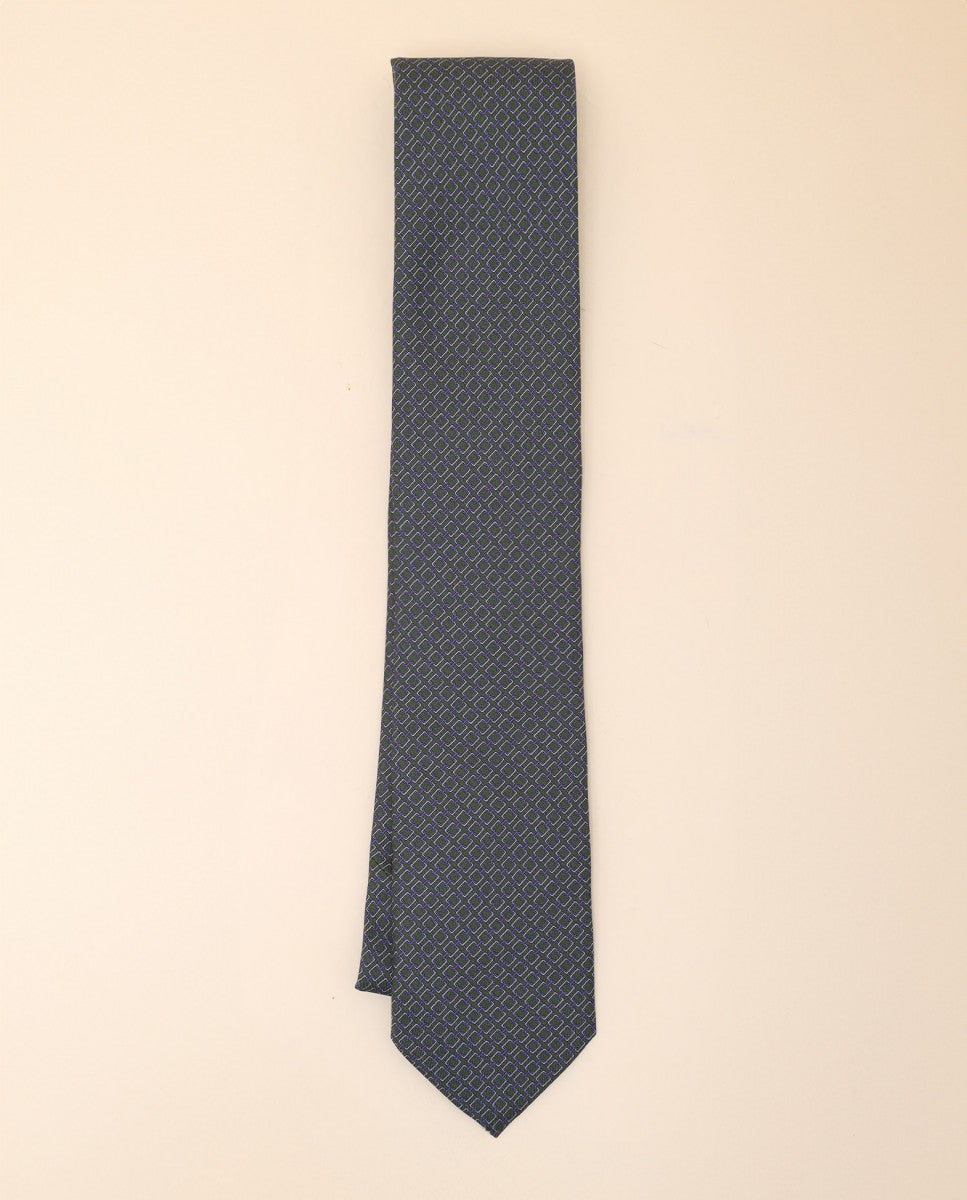 Gravata 100% Seda em Verde