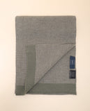 Cachecol 100% Lã Virgem em Verde