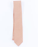 Corbata 100% Seda en Naranja Claro