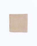Light Yellow Pocket Squares 100% Silk