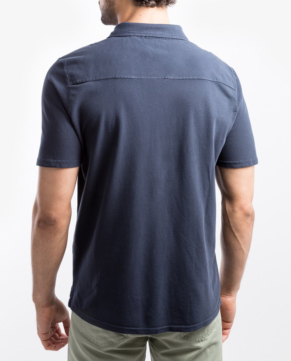 Dark Blue Casual Shirt 100% Cotton