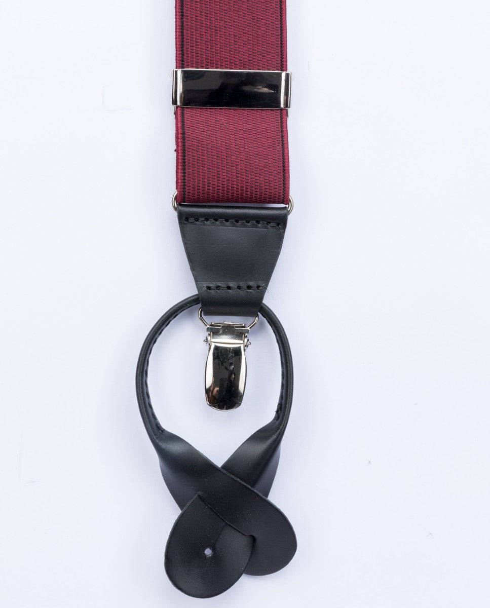 Dark Bordeaux Braces