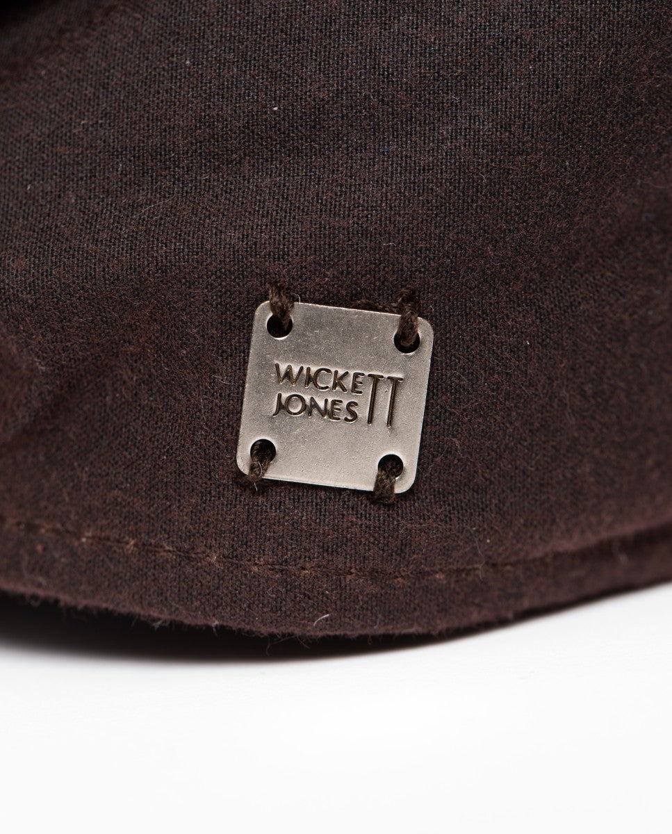 Gorra 100% Algodón en Marrón Oscuro