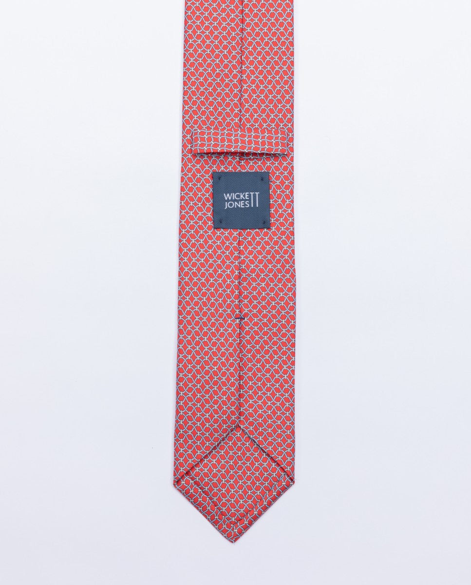 Red Tie 100% Silk