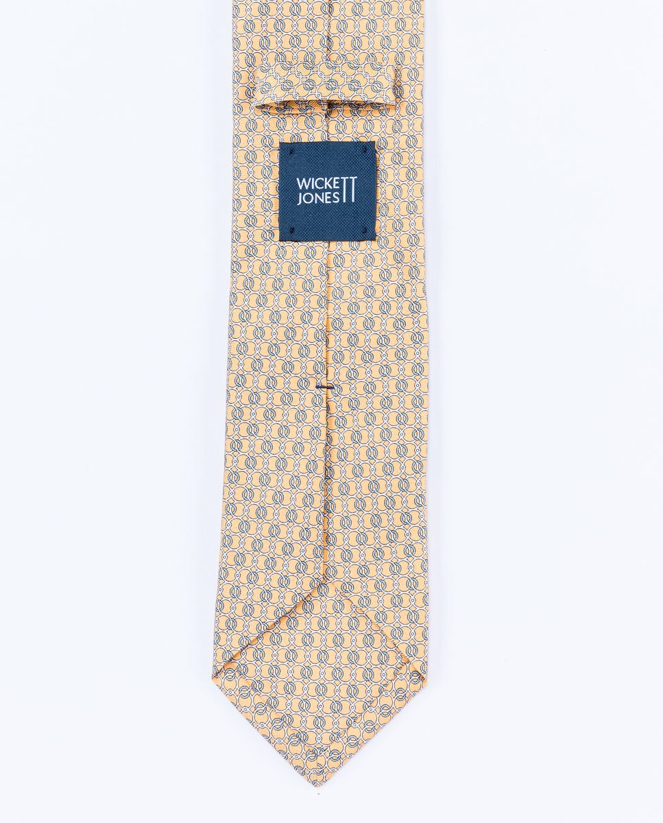 Light Yellow Tie 100% Silk