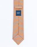 Light Orange Tie 100% Silk