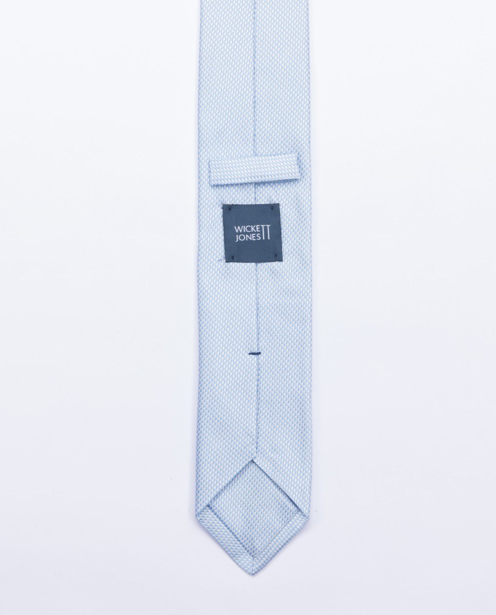 Light Blue Tie 100% Silk