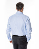 Camisa 100% Algodón en Azul Claro