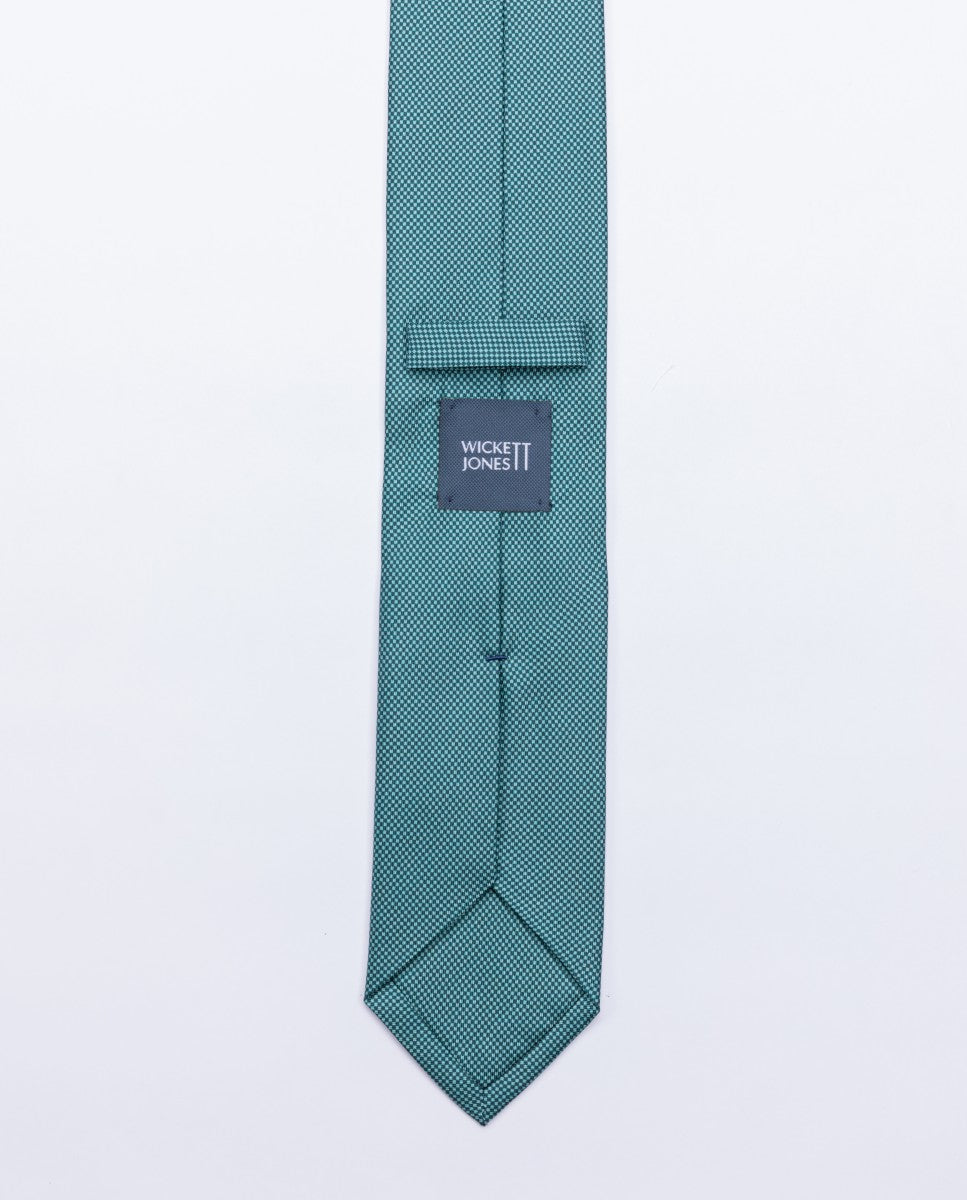 Dark Green Tie 100% Silk