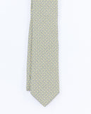Gravata 100% Seda em Amarelo Claro