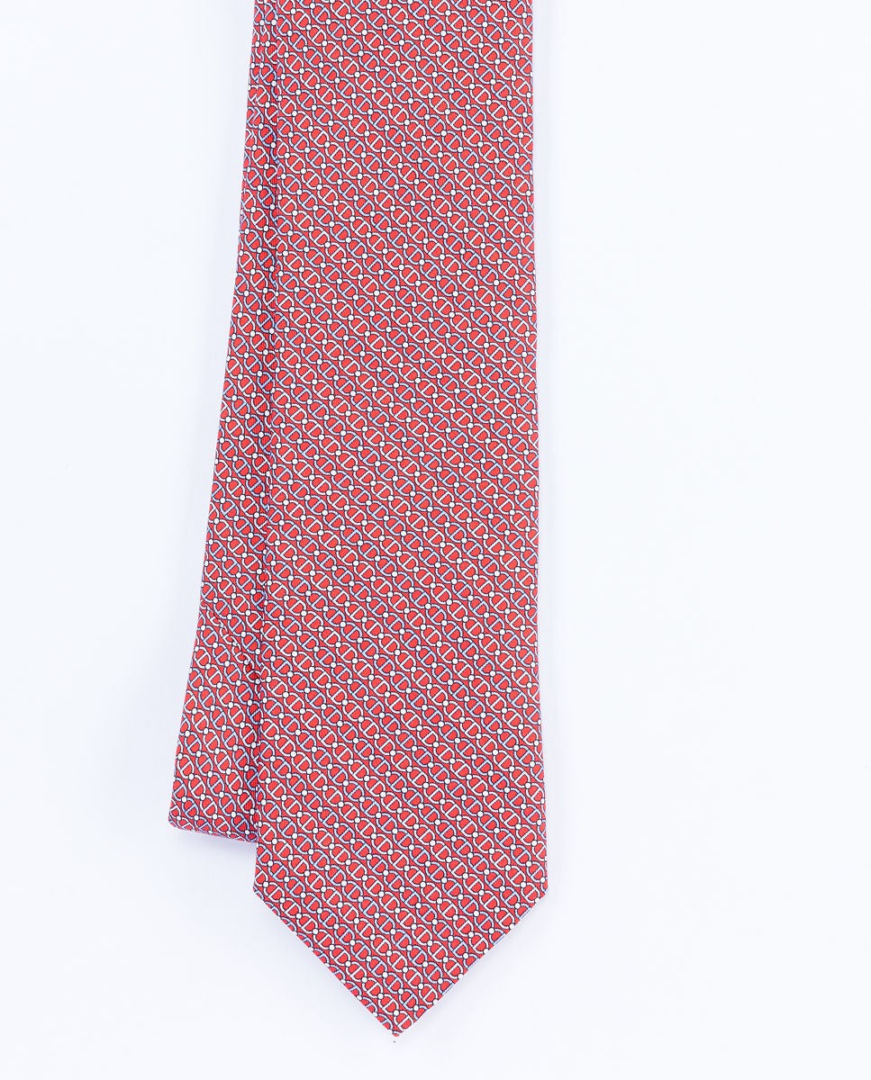 Red Tie 100% Silk