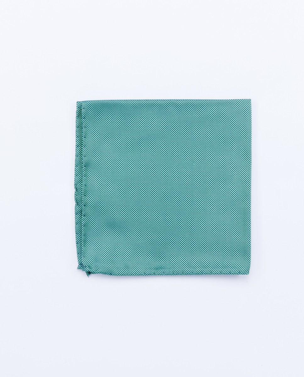 Light Green Pocket Squares 100% Silk