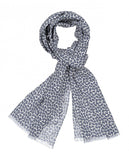 Echarpe 100% Linho em Branco