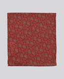 Dark Red Scarf 100% Wool