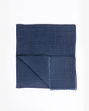 Dark Blue Scarf 100% Wool