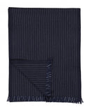 Dark Blue Scarf 100% Wool