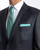 Dark Grey Suit Regular Plain 100% Flece wool