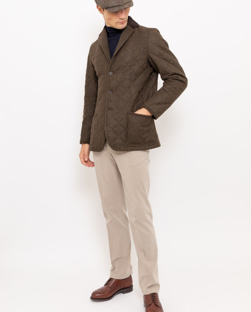 Chaqueta en Marrón Oscuro