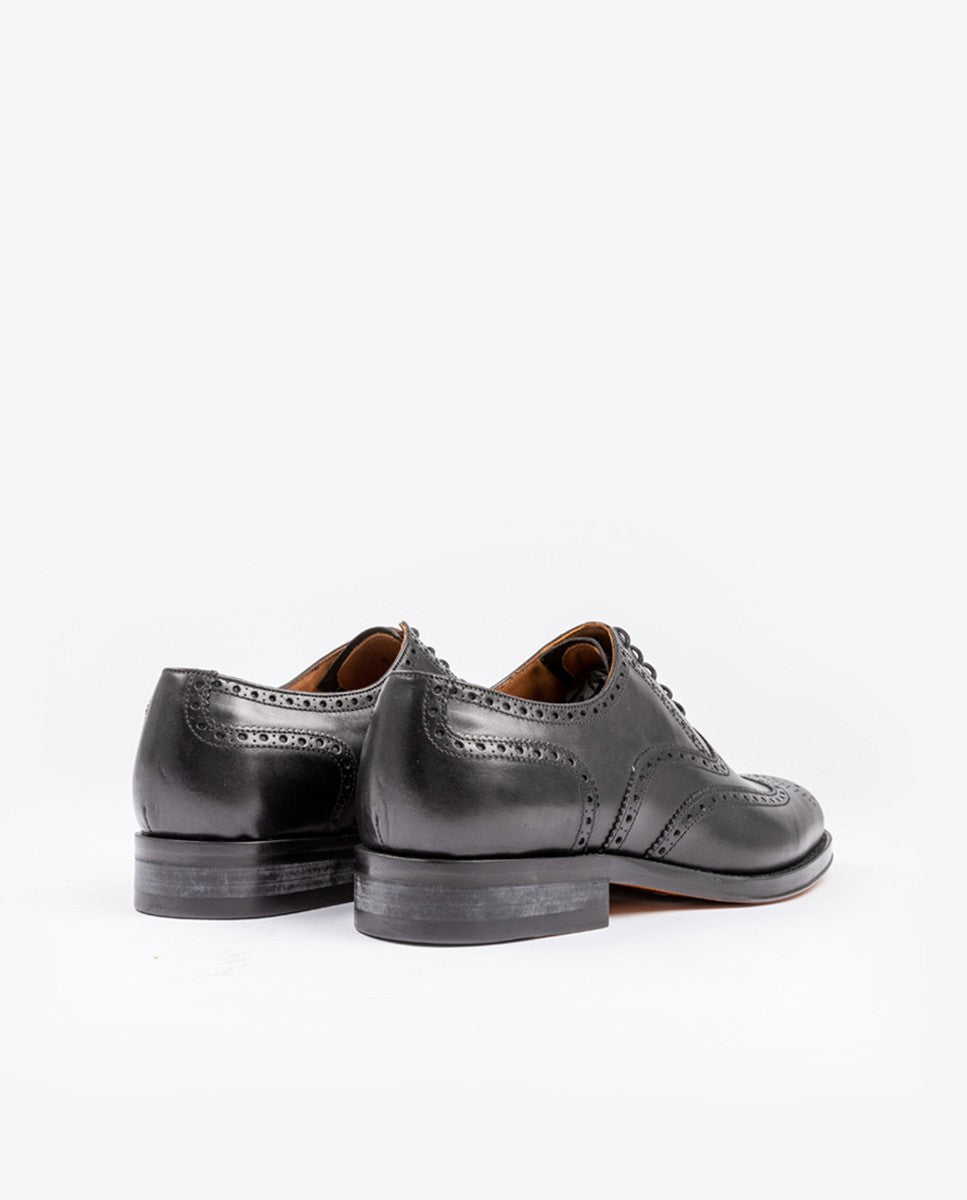 Black Oxford Shoes 100% Leather