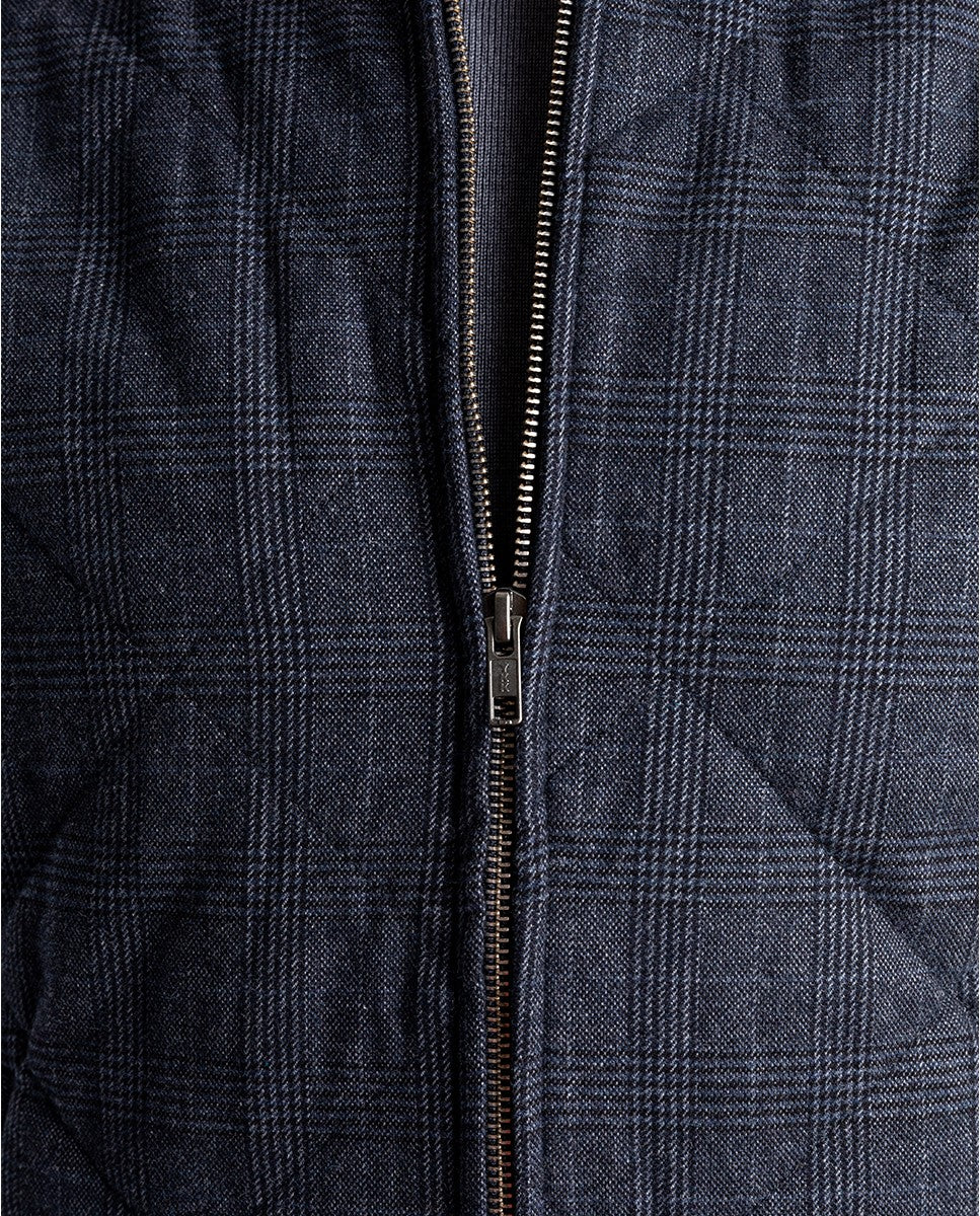 Chaleco 100% Algodón en Gris Oscuro