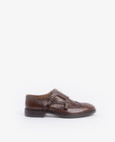 Bluchers 100% Piel en Marrón Oscuro