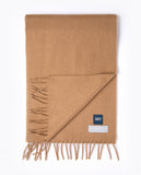 Bufanda 100% Cachemira en Beige Claro