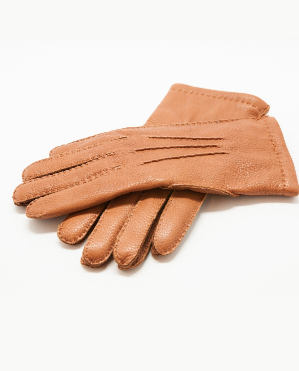 Brown Gloves 100% Leather