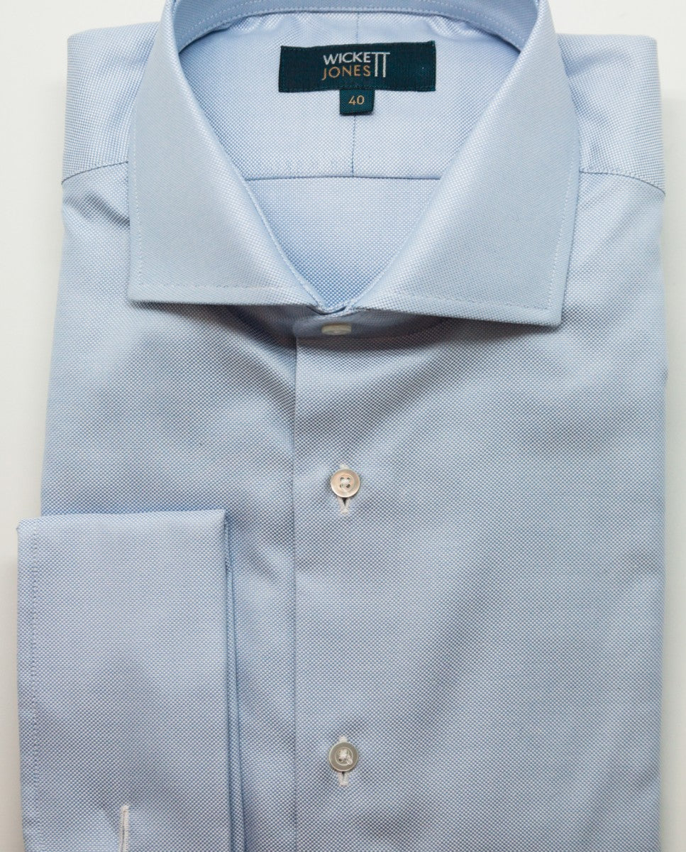 Light Blue Classic Shirt 100% Cotton
