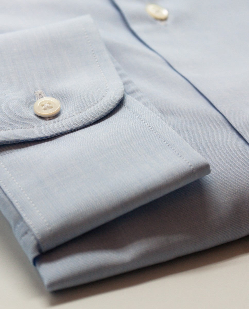 Light Blue Classic Shirt 100% Cotton