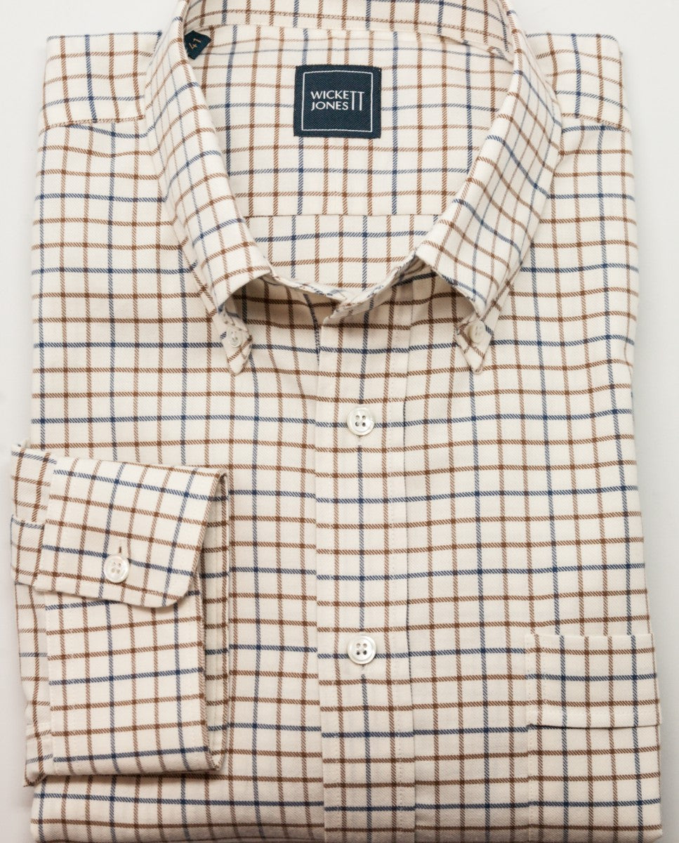 Light Beige Classic Shirt 100% Cotton