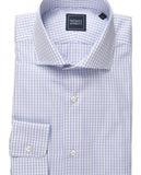 Camisa Clássica 100% Algodão em Azul Claro